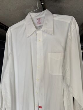 Brooks Brothers White Men's Dress Shirt